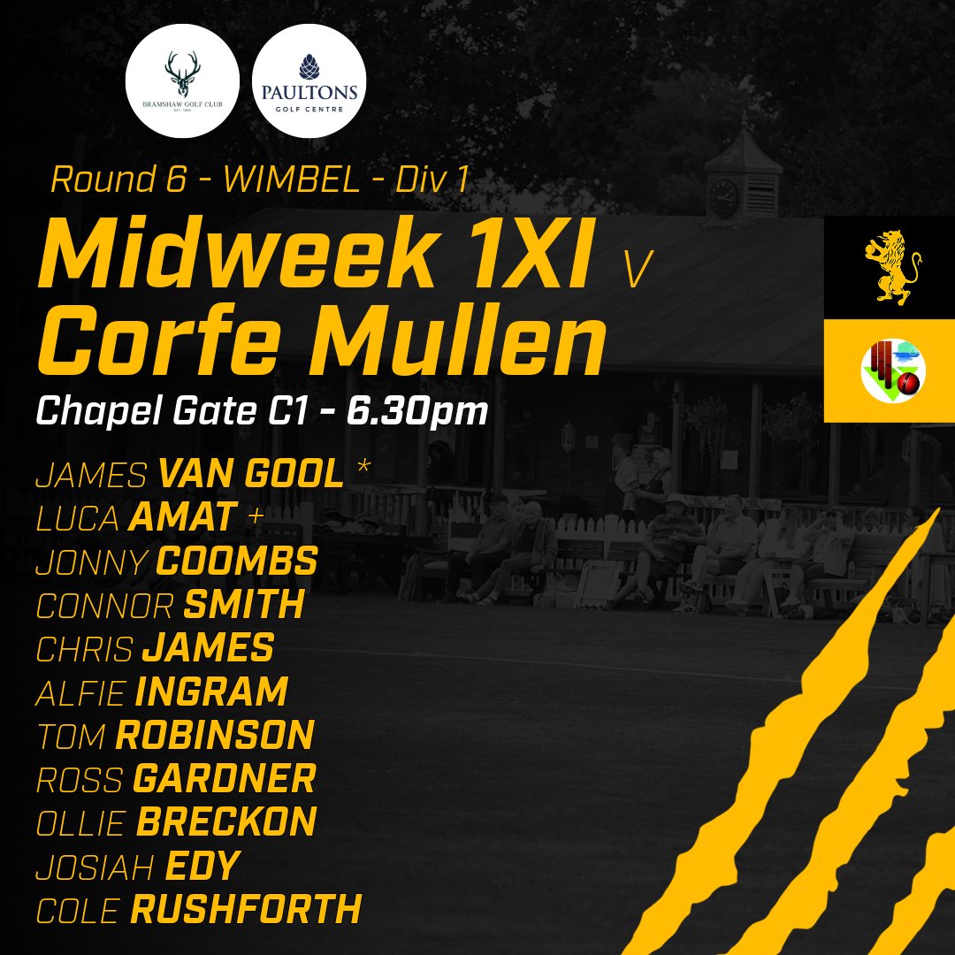 Top of the WIMBEL log are JVG's boys, who this evening take on 2nd place Corfe Mullen. A win here could get them 4 points clear and also gain momentum ahead of next Monday's Campbell Cup semi final also against Corfe. Go well gents! #upthelions #blackandgold 🖤 💛 🦁 #bournemouth