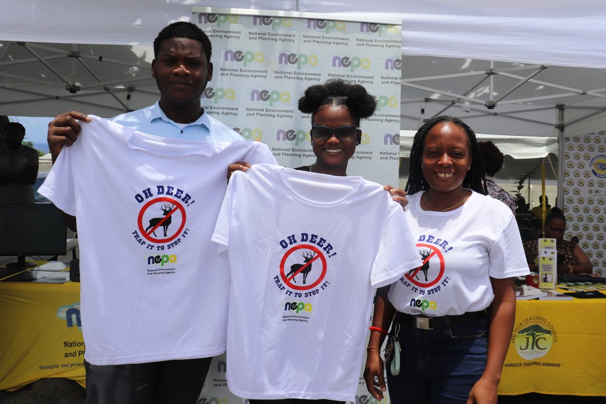 NEPA was on the ground at #CASEResearchDay2025 engaging future leaders in science and sustainability. 🌱💬 Great turnout at our booth showcasing how tech powers environmental protection! #EnvironmentalAwareness #Jamaica