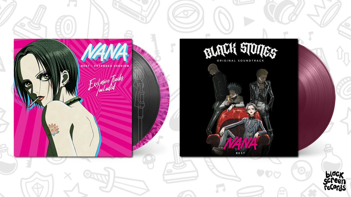 Black Screen Records (@blackscreenrec) on Twitter photo NANA is here!! 🍓
Grab "Nana - Best" as the regular and extended version on vinyl from <a href="/MicroidsRecords/">Microids Records</a> at our shop! In stock and shipping NOW! 📦
Time for some anime feels:
blackscreenrecords.com/collections/na… NANA is here!! 🍓
Grab "Nana - Best" as the regular and extended version on vinyl from <a href="/MicroidsRecords/">Microids Records</a> at our shop! In stock and shipping NOW! 📦
Time for some anime feels:
blackscreenrecords.com/collections/na…