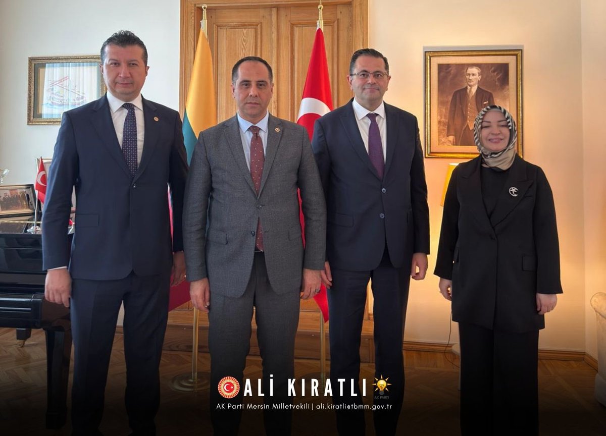 📍Litvanya

Türkiye-Litvanya Parlementolar Arası Dostluk Grubu Başkanı olarak, Genel Sekreterimiz AK Parti Sakarya Milletvekilimiz Sayın Çiğdem Erdoğan ve Grup Üyemiz CHP Burdur Milletvekilimiz Sayın İzzet Akbulut ile Türkiye Cumhuriyeti Litvanya Büyükelçiliğimizi ziyaret ettik.