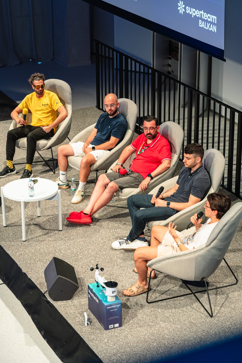 andriyuh🪬 | Crypto Marketing (@raicevic0x) on Twitter photo Wrapping up startup village <a href="/SuperteamBLKN/">Superteam Balkan</a>
my takeaways so far:
- balkan builders are crushing it
– irl events are the best
– <a href="/matija_sol/">☀️matija.sol</a> dad does best history tours
– DePIN is the way to go
– your NFT PFP is not holding you back
– how do I join the <a href="/MonkeDAO/">MonkeDAO🍌</a>
See you next year! Wrapping up startup village <a href="/SuperteamBLKN/">Superteam Balkan</a>
my takeaways so far:
- balkan builders are crushing it
– irl events are the best
– <a href="/matija_sol/">☀️matija.sol</a> dad does best history tours
– DePIN is the way to go
– your NFT PFP is not holding you back
– how do I join the <a href="/MonkeDAO/">MonkeDAO🍌</a>
See you next year!