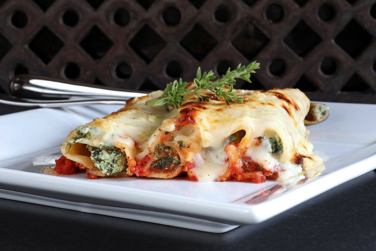 Spinach Ricotta Cannelloni (gluten free) glutenfreealchemist.com/spinach-ricott…
