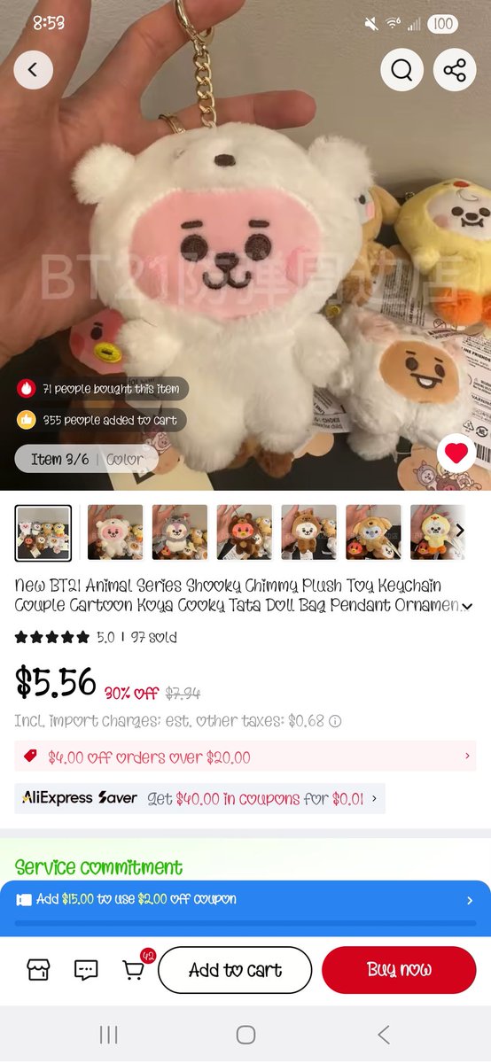 ShadowOfMin's tweet photo. Sold out everywhere, but the unofficial version is on aliexpress! 🥰💜 https://t.co/H2JFYVjSmY