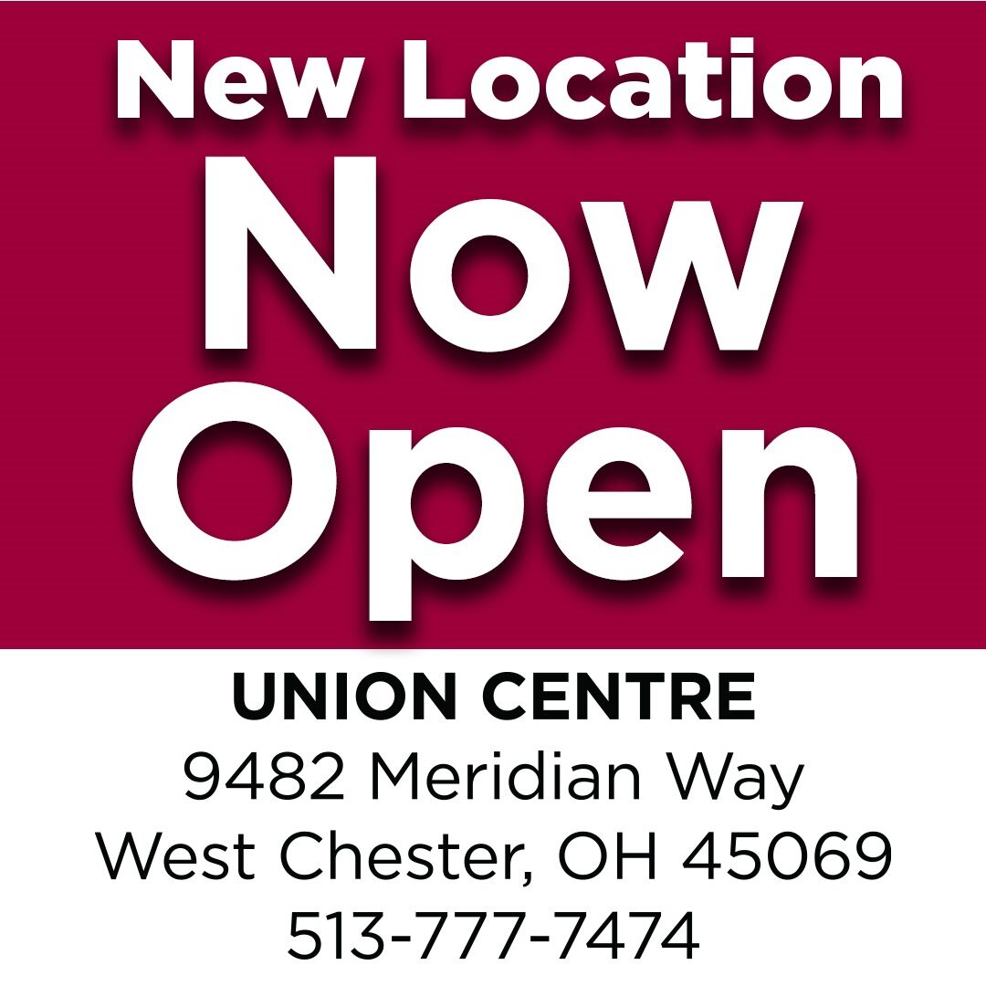 We’re excited to announce our new Union Centre location is officially open! Come visit us and check out the new space — we can’t wait to welcome you!