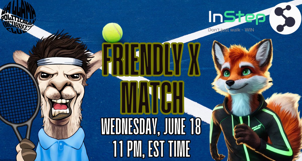 🚨 X Space incoming! 🚨
We're chatting up with the legends at @simpl3rlabs — creators of @instep_app — the app turning your steps into on-chain gains 🏃💰

Join us as we talk fitness, Web3, and being politically incorrect. 

x.com/i/spaces/1rmxP…
