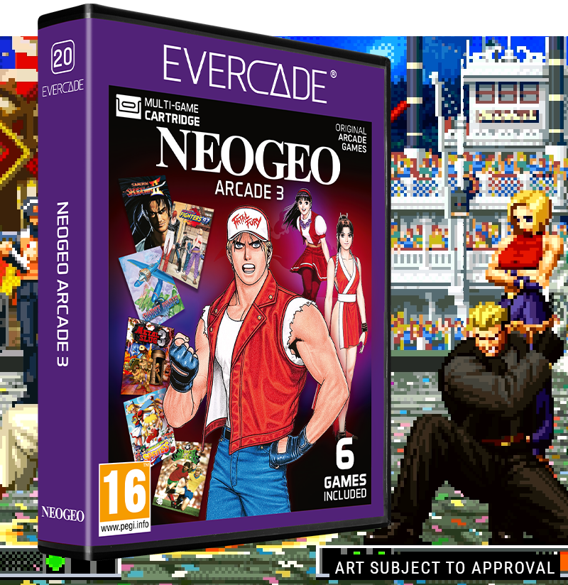 evercaderetro's tweet photo. NEOGEO is coming to Evercade! By the end of this year, there'll be three full carts of Pro-Gear Spec gaming to enjoy, with top hits from the METAL SLUG and THE KING OF FIGHTERS series and much more!

NEOGEO Arcade 1 is available to preorder right now from your fave retailers. https://t.co/UmsFgSS0Nm