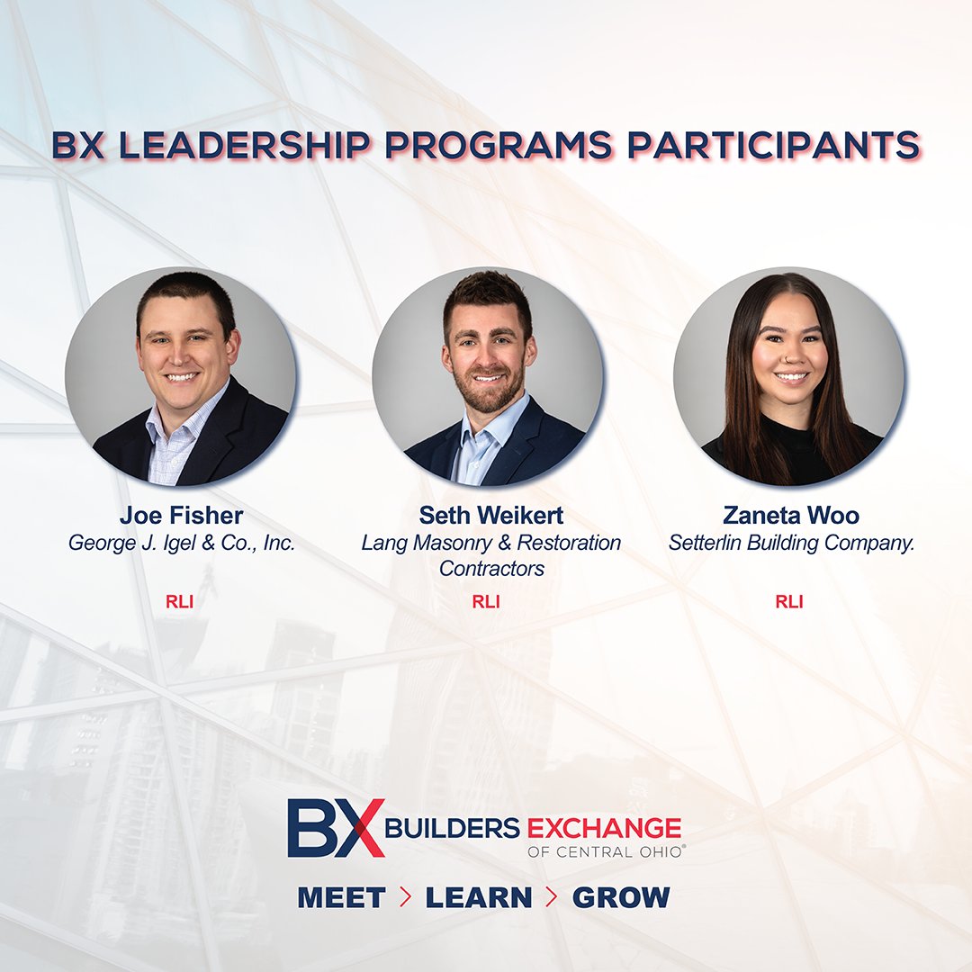 BXofCentralOhio's tweet image. Meet the 2025 BX Leadership Program Participants! 
LEARN MORE: ow.ly/6sG950W4748
@BXofCentralOhio #buildwithigel #LangMasonry @setterlin #Construction  #Leadership #FieldLeadership #BXCentralOhio #RLI #RisingLeaders