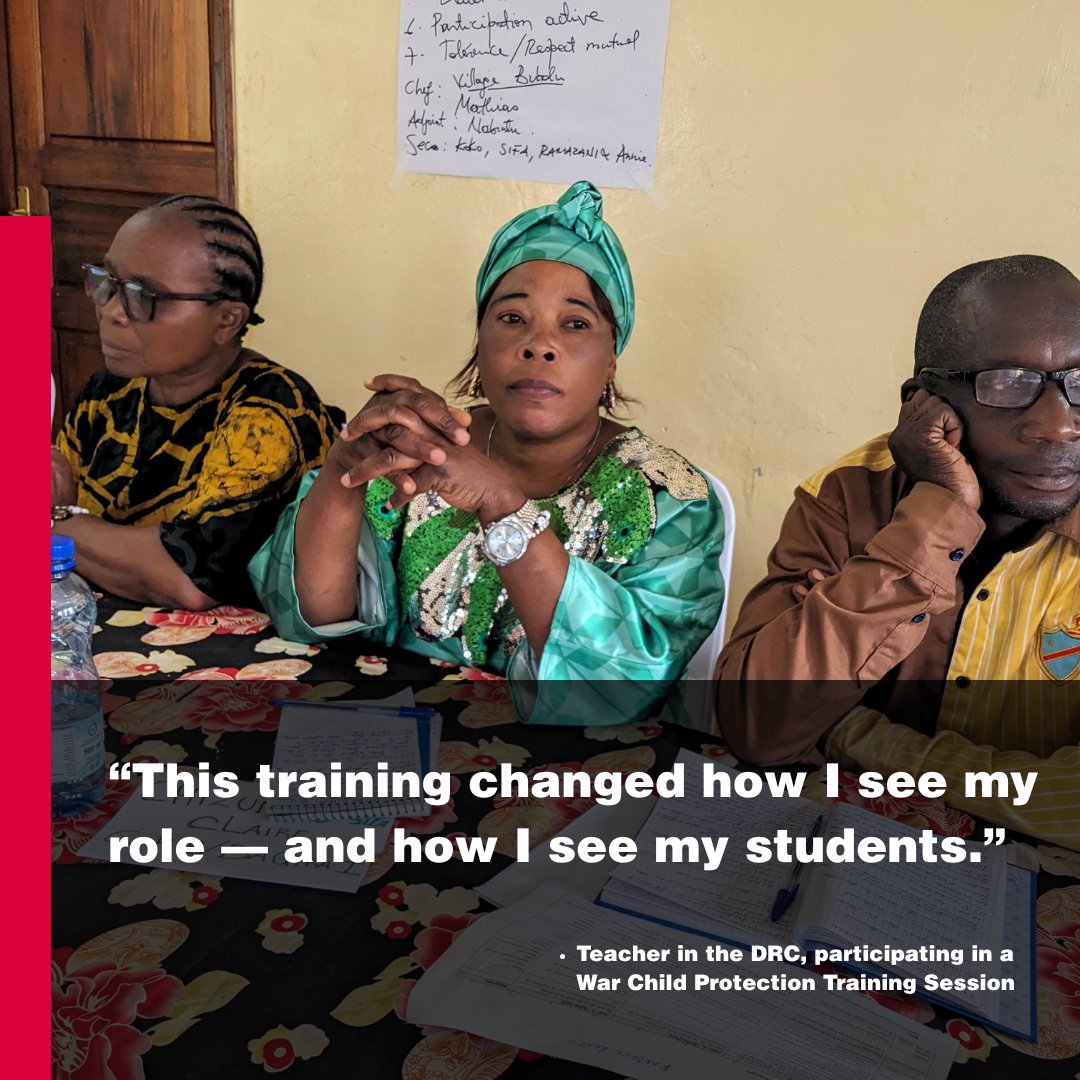 “This training changed how I see my role—and how I see my students.”
Our protection training in the #Congo, helped educators understand the deep need for emotional care, safe spaces, and trauma-informed support.
#PsychosocialSupport #ProtectChildren #educationforall
@DECJUBA