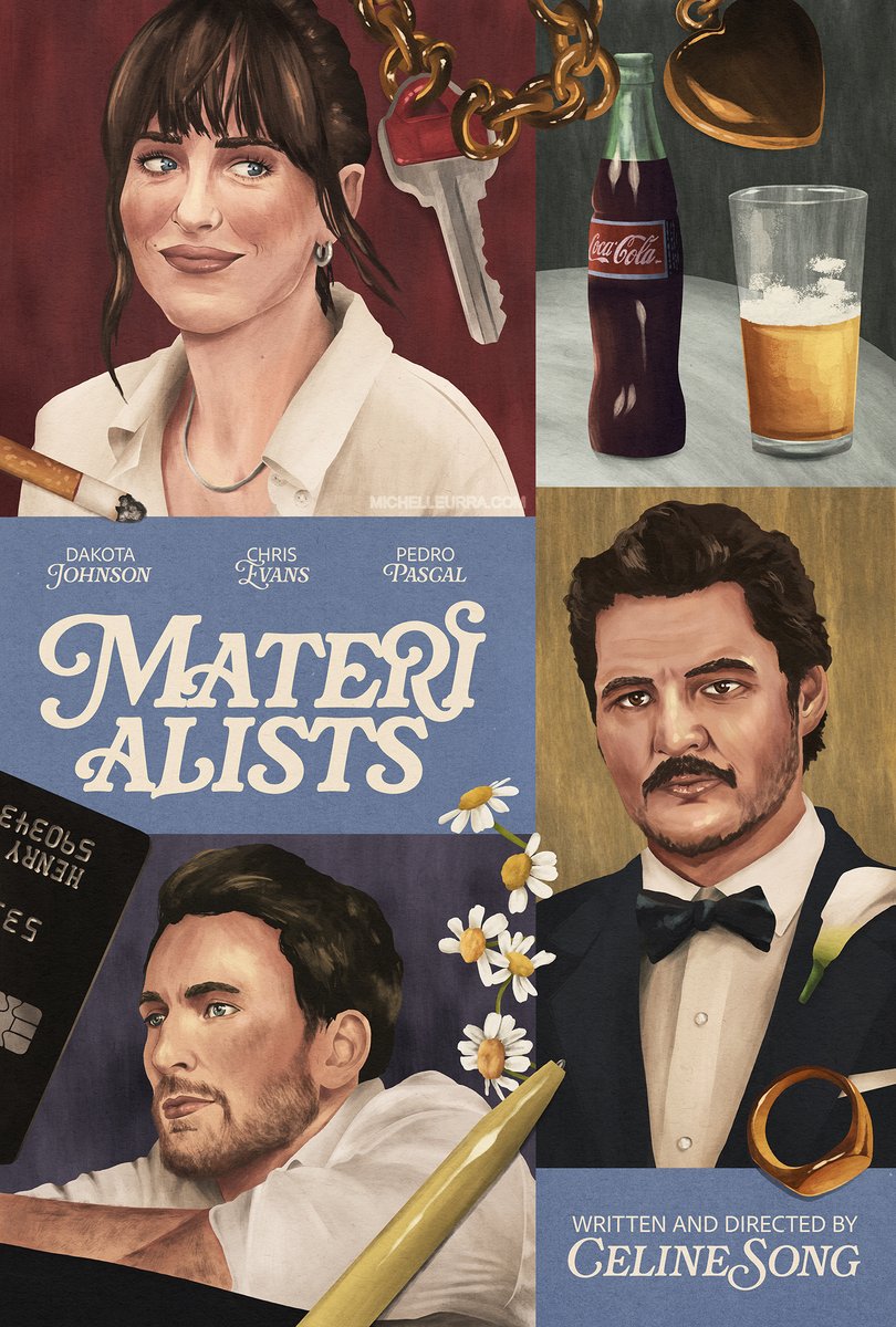 Looking forward to Celine Song's <a href="/materialistsmov/">Materialists</a>! This looks like it’s subverting classic rom-com tropes and <a href="/helloellephanta/">Celine</a> has proven in the past that she’s good at portraying emotional authenticity and characters that feel real and emotional. 🩵 #MaterialistsMovie