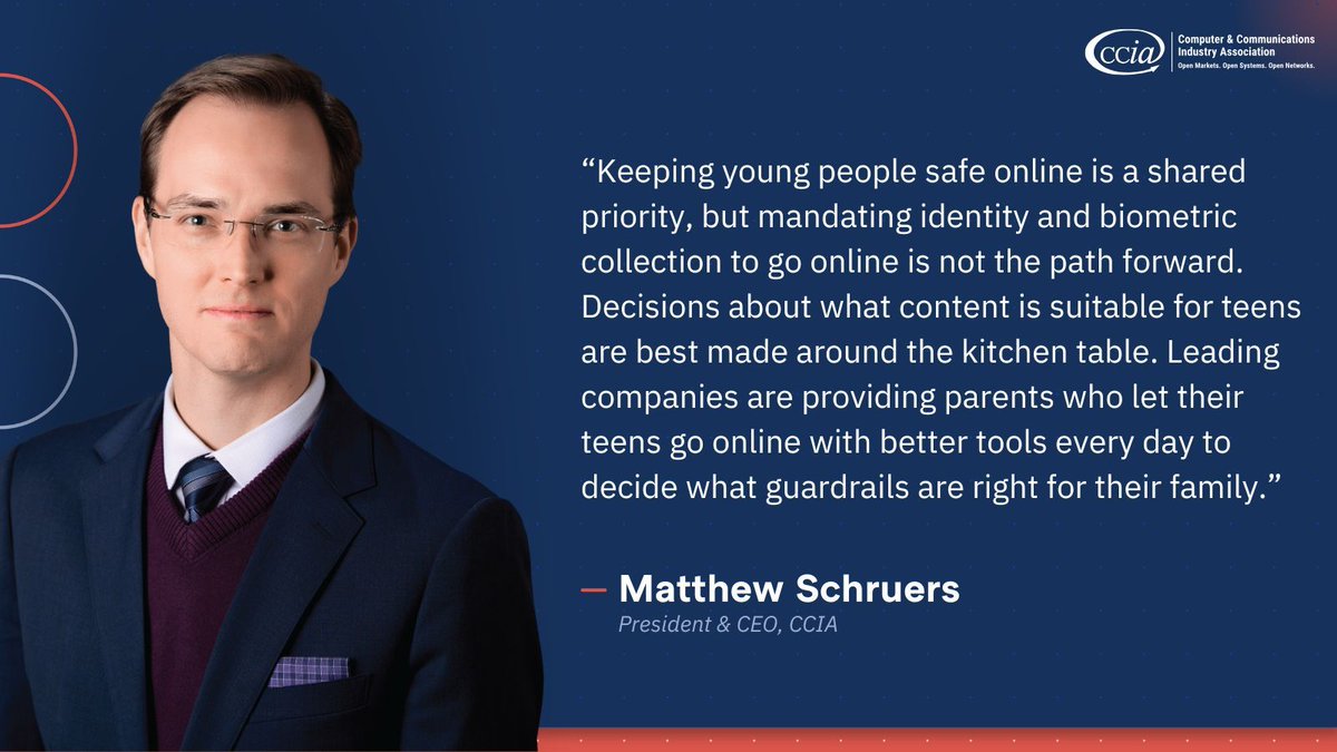 CCIA opposes the reintroduction of the App Store Accountability Act, a bill that, among other duties, would mandate age verification, putting sensitive information at greater risk. Mandatory age verification threatens user privacy, burdens businesses with vague rules, and risks