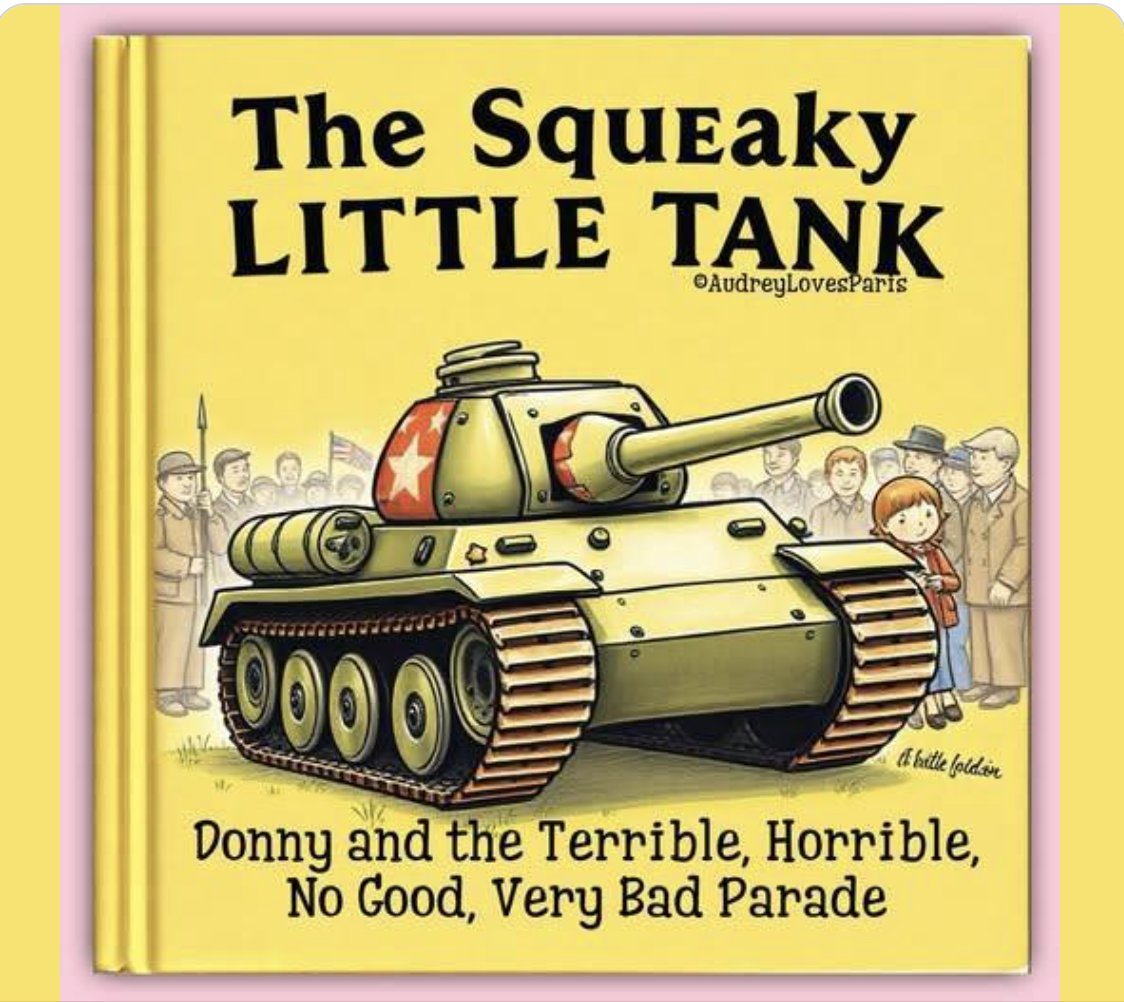 DocsCenter's tweet image. Oh look! @realDonaldTrump @POTUS @VP @SecDef @PeteHegseth @WhiteHouse There's already a book out documenting the whole parade!!  Wow! That was fast. You must be so proud.