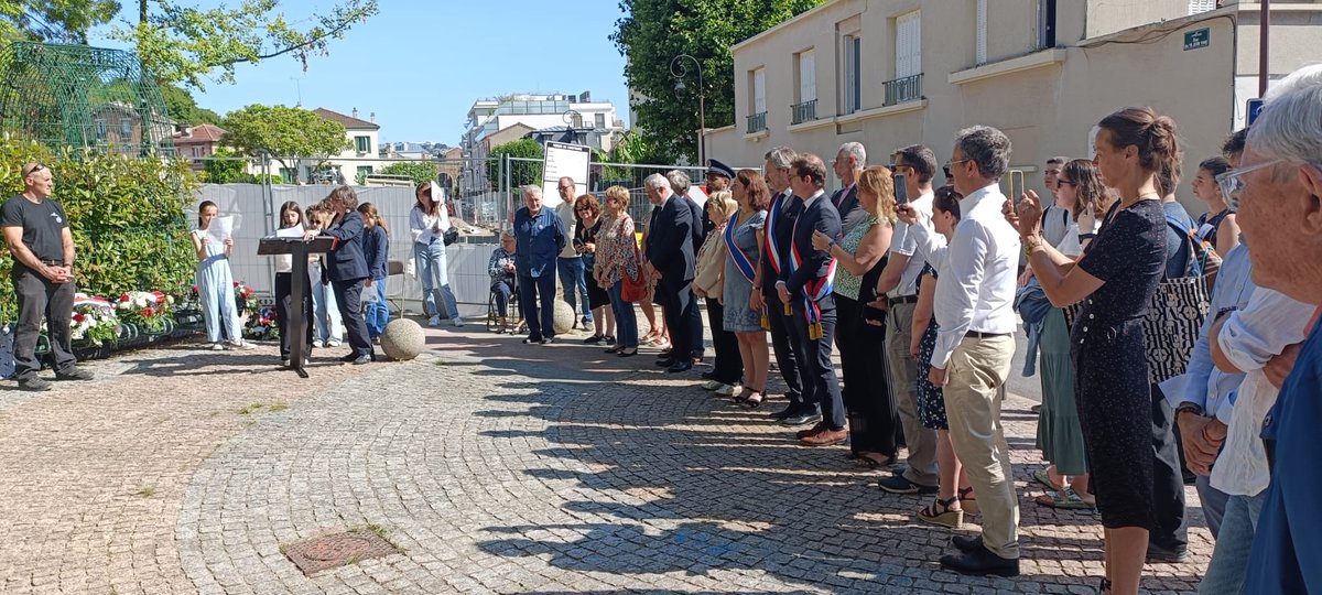 ericberdoati's tweet image. Commémoration de l’appel du 18 juin 1940 @VilleSaintCloud