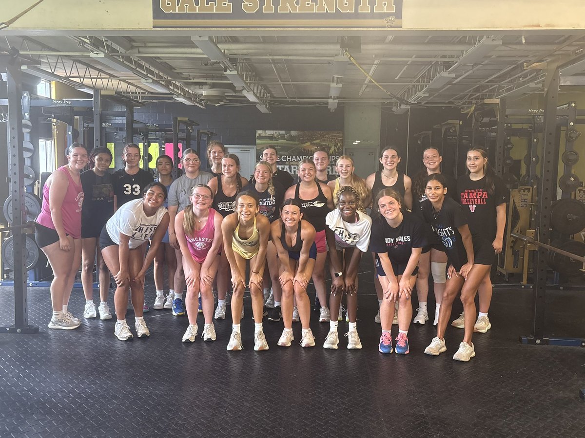 Fred and Les are the conditioning queens. Also, just a reminder to everyone, we don’t have air conditioning lol🌪️🏐❤️