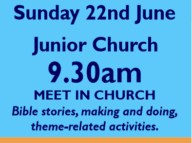 Bring  the children to St Nicholas Church, Chislehurst this Sunday, 22 June,  9.30am - plenty for them to enjoy while they learn about the Christian  faith