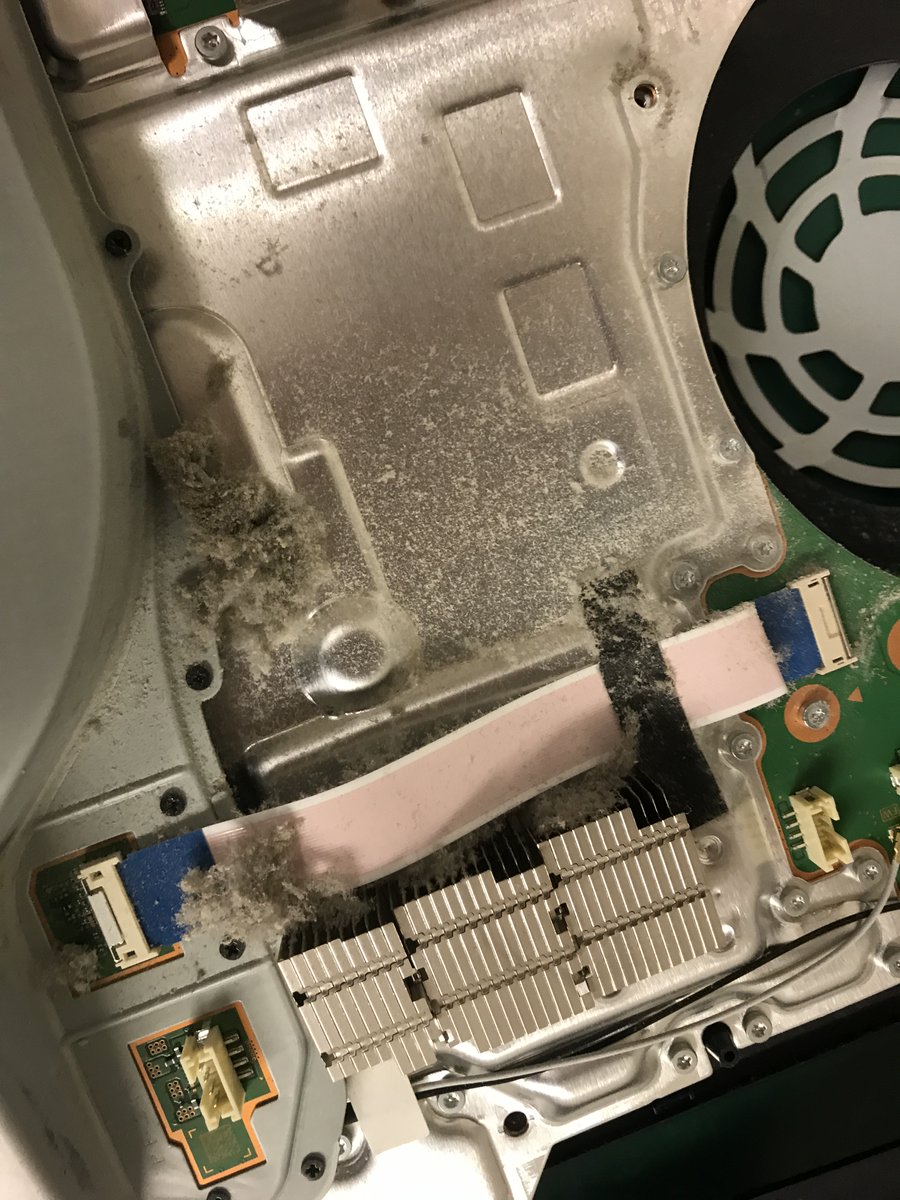 QuickfixBanbury's tweet photo. Is your PS5 sounding like a jet engine?
 We just brought this one back to life by clearing out a ton of dust and applying fresh liquid metal for optimal heat transfer. It’s now running cool and quiet—just like it should. https://t.co/8juUzQ6moG