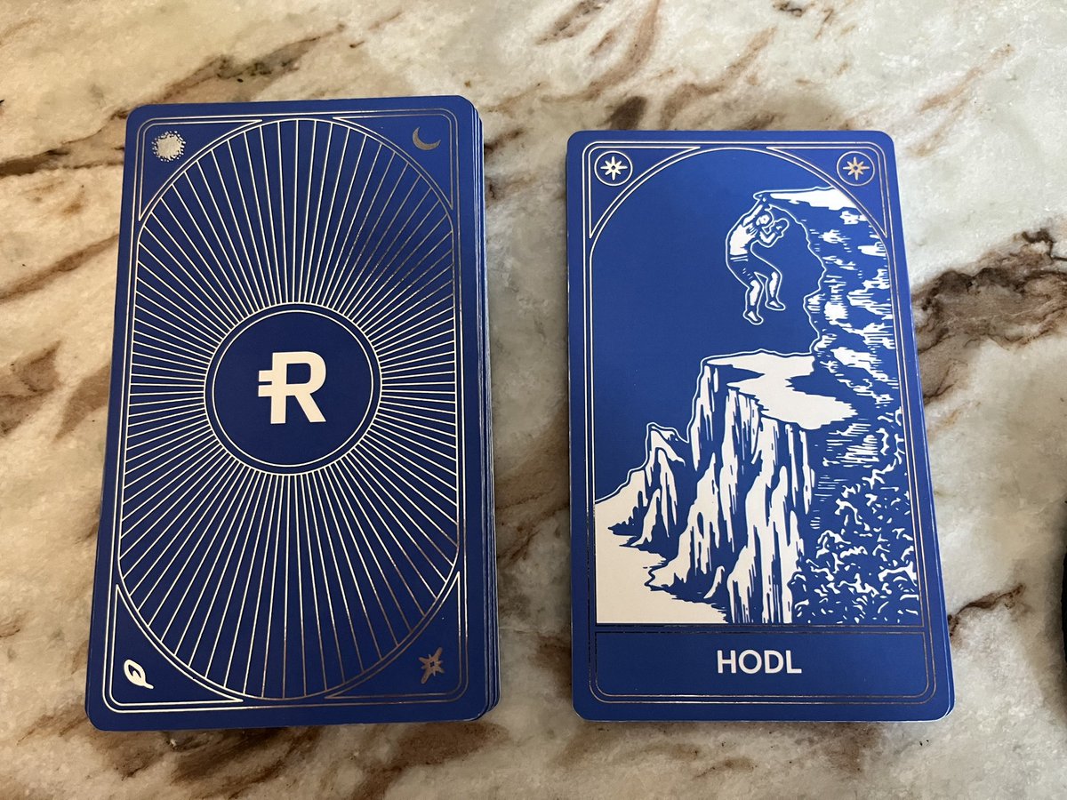 Gm and welcome to DC for those coming to Monetarium starting this evening. Can’t wait to see you all! 

The card of the week is: HODL 😎🙃