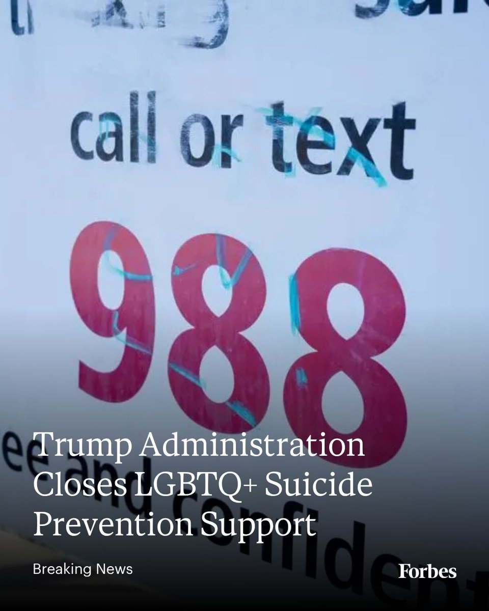 Support for LGBTQ+ callers to the national suicide prevention hotline will end next month, the Trump administration confirmed Wednesday. (Photo: Gado via Getty Images) trib.al/Y3XfA1w