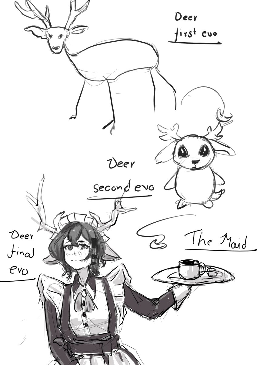 Riuna999's tweet image. Deervolution @SightingsDeer
