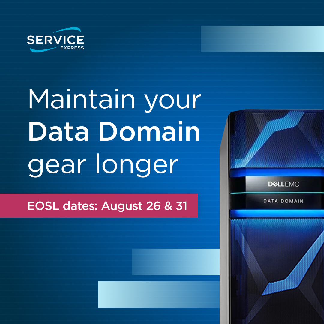 Several Dell Data Domain products reach end of service life (EOSL) after August 25. You have support options! Our third-party maintenance (TPM) solutions help you extend equipment life, cut costs and avoid refreshing sooner than needed. 

Discover how: sprou.tt/1cKhegV7yHx