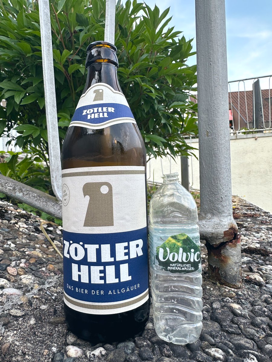 erst mal ein großes Wasser