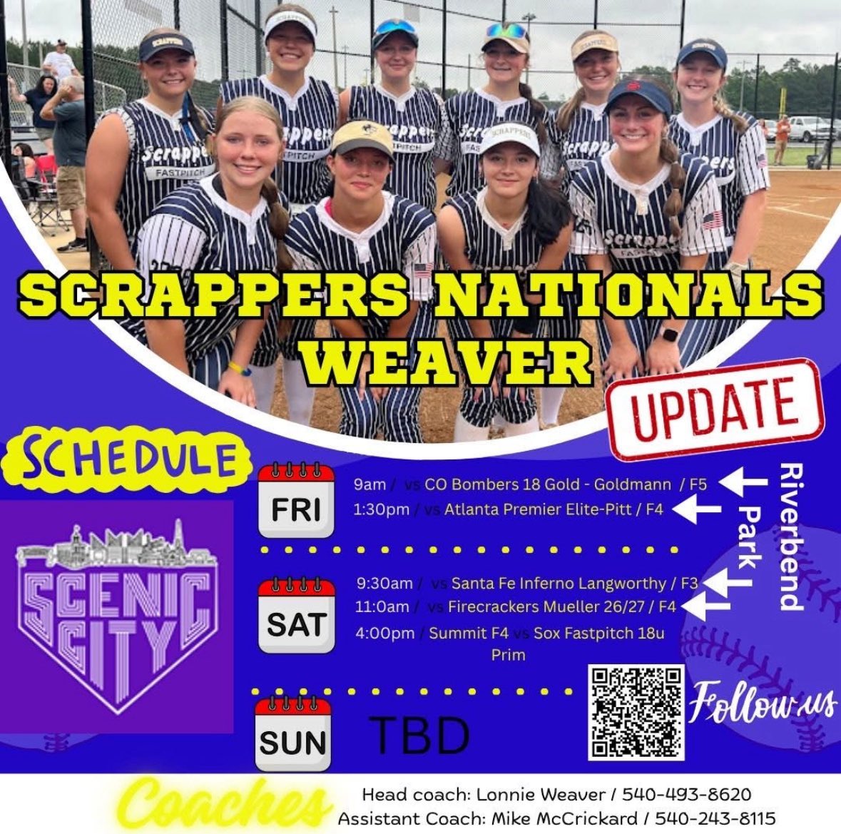 FIELD CHANGE!! <a href="/ConnectSports_/">Connect Sports</a> <a href="/Vascrappers/">Va Scrappers</a> <a href="/CoastalSoftball/">Coastal Carolina SB</a> <a href="/clemsonsoftball/">Clemson Softball 🥎</a> <a href="/OhioStateSB/">Ohio State Softball</a> <a href="/UGASoftball/">Georgia Softball</a> <a href="/Vol_Softball/">Tennessee Softball</a> <a href="/rittmanjohn/">John Rittman</a> <a href="/KarenWeekly/">Karen Weekly</a>