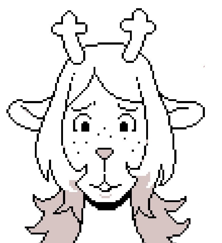 Ralsei + I had another go at Noelle, since I didn't quite get her right last time #deltarune (her hair is shaped like a Christmas tree)