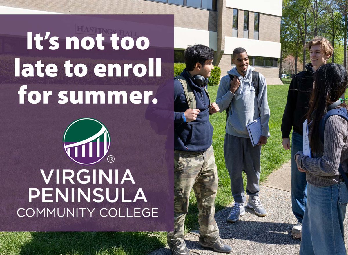 There’s still time to join us for summer classes — our compressed Five Week Session starts on July 1. DETAILS: vpcc.edu/summer/ #summerclasses #vpccva #gatorfamily #transferstudent #communitycollege