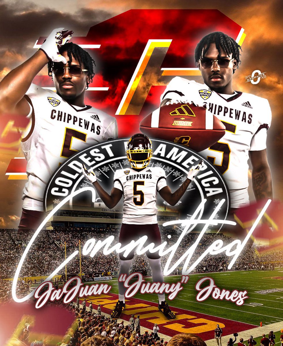 Harper Woods 2026 DB JaJuan Jones has committed to Central Michigan 

<a href="/jajuan_jones/">JaJuan Jones</a>