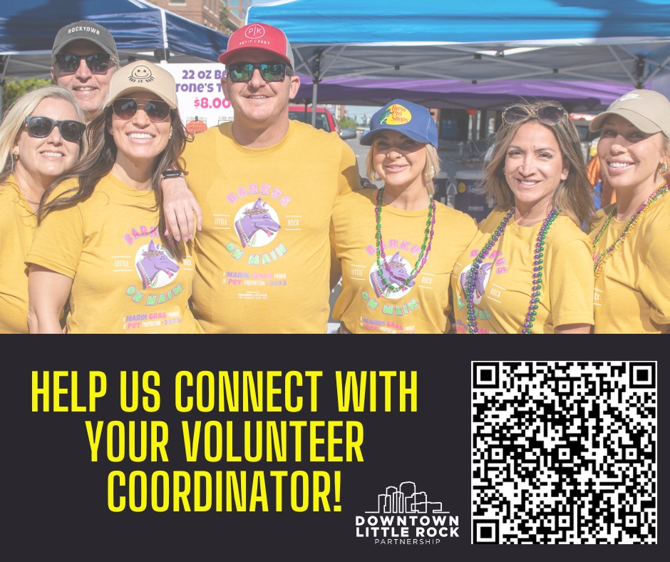 We want to partner with your organization!
DLRP is always looking for volunteers to help bring our events to life. If your business has a community outreach or volunteer coordinator, connect us!

📲 Share their info here: docs.google.com/forms/d/1zPIxc…

#LittleRockVolunteers