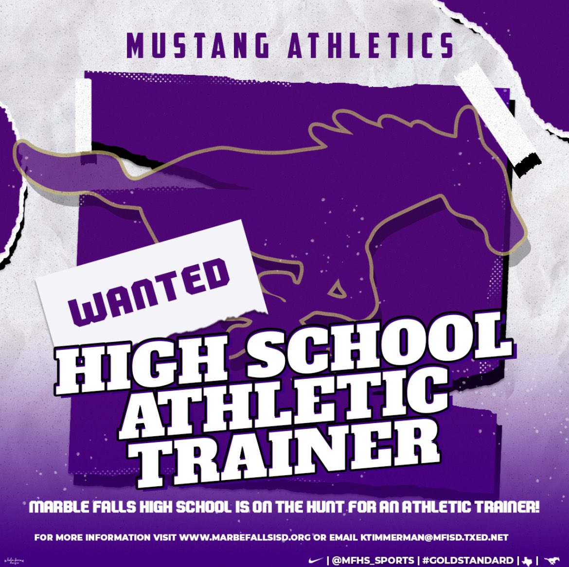 Keri Timmerman (@keri_timmerman) on Twitter photo Marble Falls ISD is looking for an Athletic Trainer. Come join a district of Destination! Contact: ktimmerman@marblefallsisd.org Marble Falls ISD is looking for an Athletic Trainer. Come join a district of Destination! Contact: ktimmerman@marblefallsisd.org
