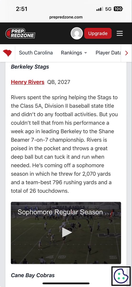 Stags Football Recruiting (@stagsrecruiting) on Twitter photo Siri play “All I Do is Win”
Coaches, all <a href="/BerkeleyStagsFB/">Berkeley Football</a> QB <a href="/henryrivers/">Henry Rivers</a> does is win.
Thank you to <a href="/CDearing82/">Chris Dearing</a> and <a href="/PrepRedzoneSC/">Prep Redzone South Carolina</a> for the write up
#BetterAtBerkeley Siri play “All I Do is Win”
Coaches, all <a href="/BerkeleyStagsFB/">Berkeley Football</a> QB <a href="/henryrivers/">Henry Rivers</a> does is win.
Thank you to <a href="/CDearing82/">Chris Dearing</a> and <a href="/PrepRedzoneSC/">Prep Redzone South Carolina</a> for the write up
#BetterAtBerkeley