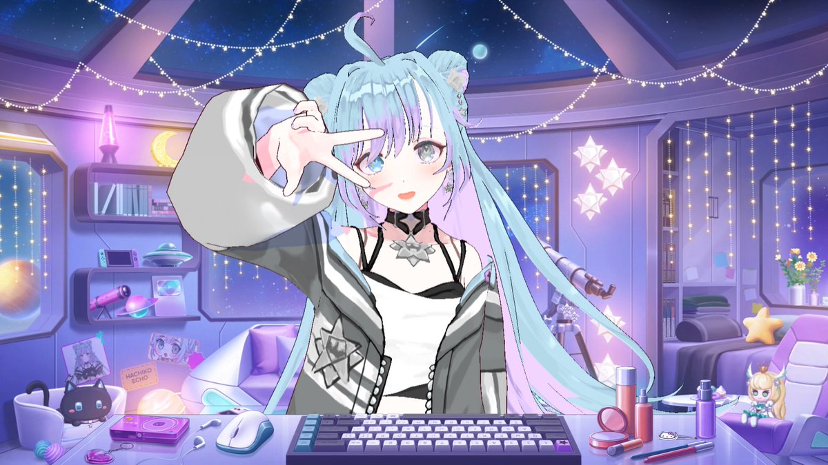 I forgot I have a 3D model ( =ノωヽ=)