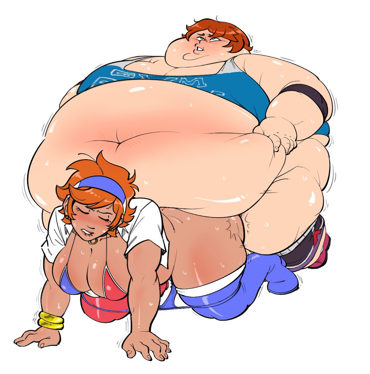 Flat Comm for <a href="/Monstercake93/">Michael Andersson</a> 

If there’s a will there’s a way when it comes to exercise!