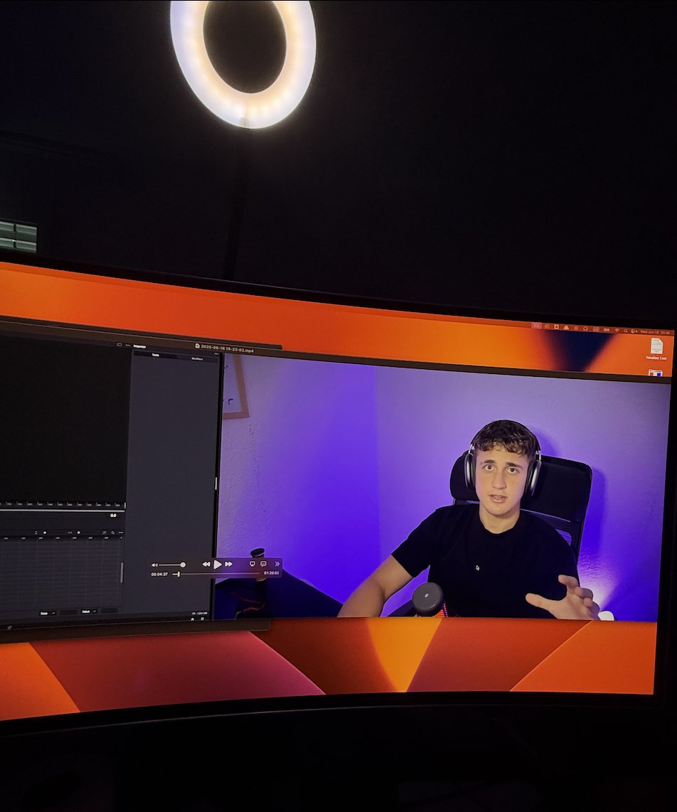 just recorded a lil something 👀