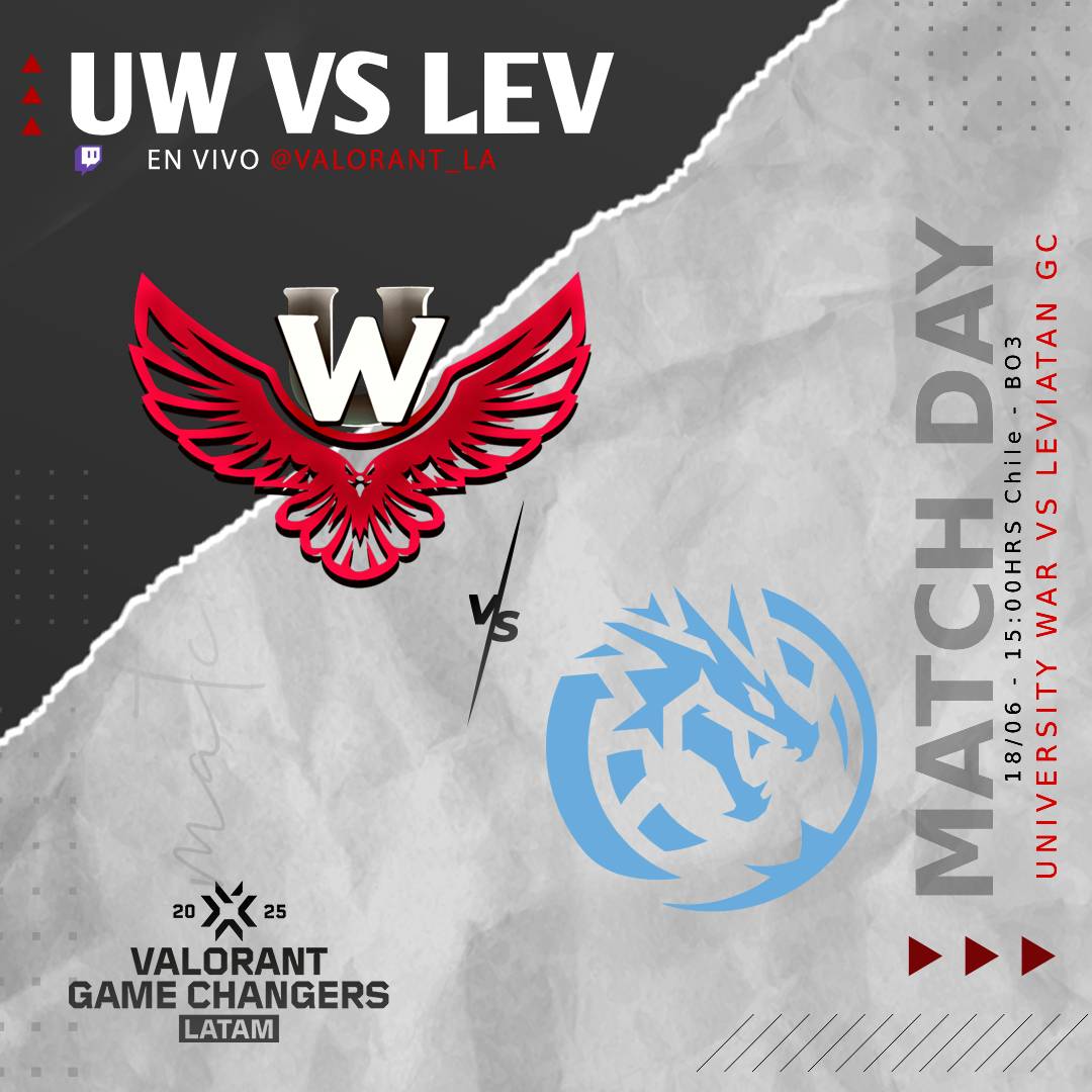 💢MATCH DAY💢

Hoy arrancamos con nuestro encuentro de apertura en la #VCTGameChangers

Queremos hacer una especial mencion a <a href="/vicphobia_/">F/A phobia</a>  quien nos estare acompañando el dia de hoy

🆚<a href="/LeviatanGG/">LEVIATAN</a> 
📺twitch.tv/syncfireesports
 🇨🇱 15:00 | 🇧🇷🇦🇷 16:00