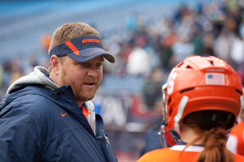 Regy Thorpe is set to be introduced as the fourth Syracuse WLAX head coach in program history at 3pm.

Tune in to watch on CuseSportsTalk.com!
