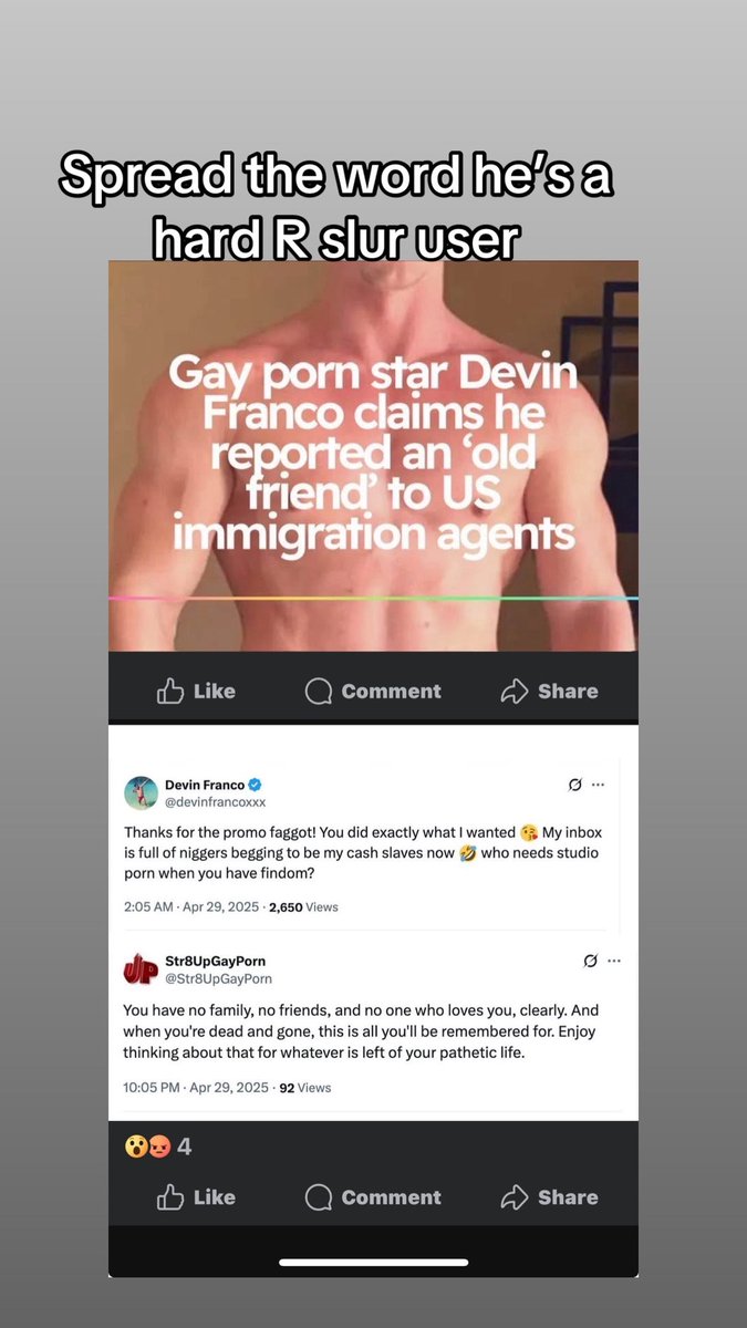 MULATO_520's tweet photo. Cancel his ass fucking disgusting human https://t.co/okkNEj6czh