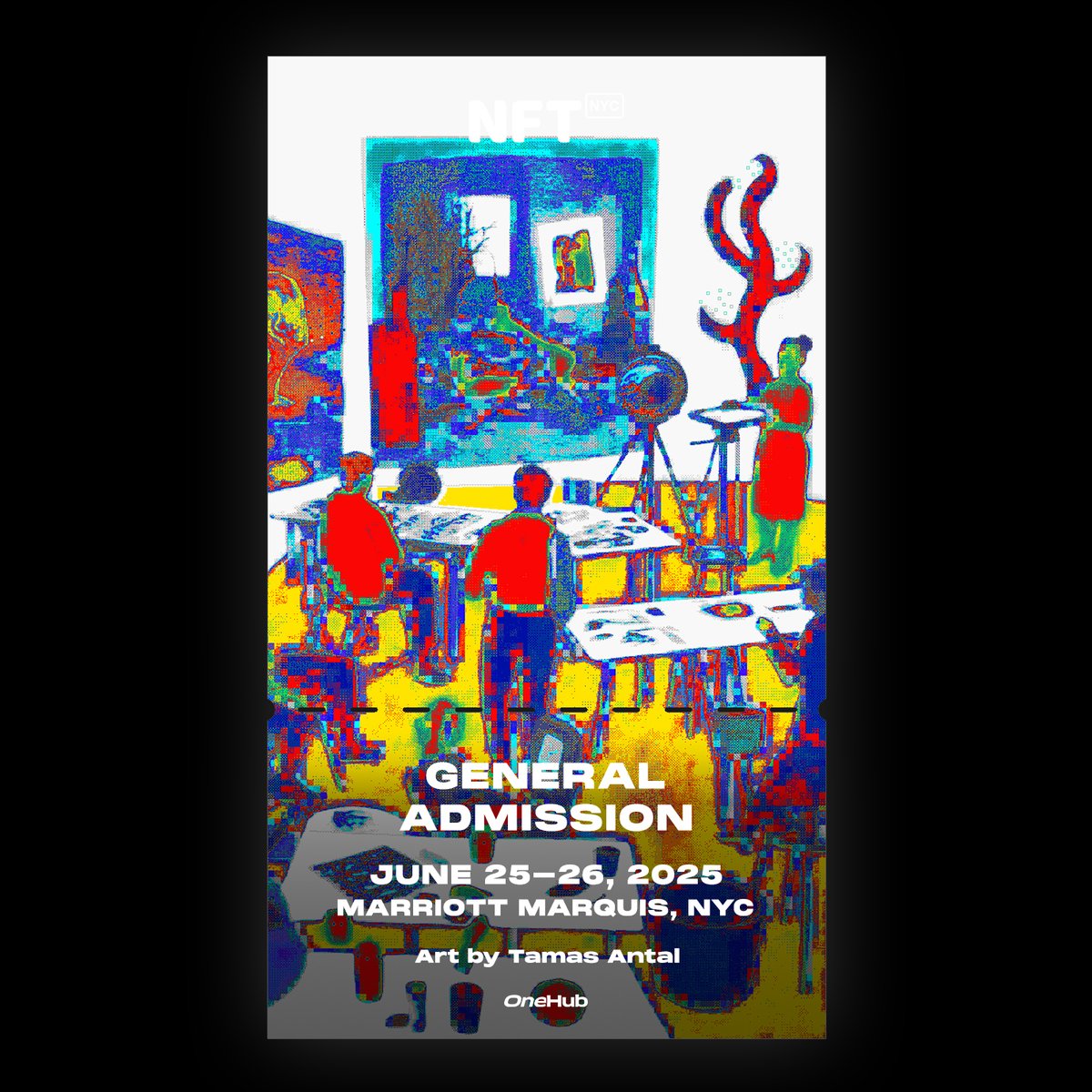 Support my participation at <a href="/NFT_NYC/">NFT.NYC</a> 2025 by registering an NFT Ticket featuring my submitted artwork tamasantal.nft.nyc/token/tamasant…
