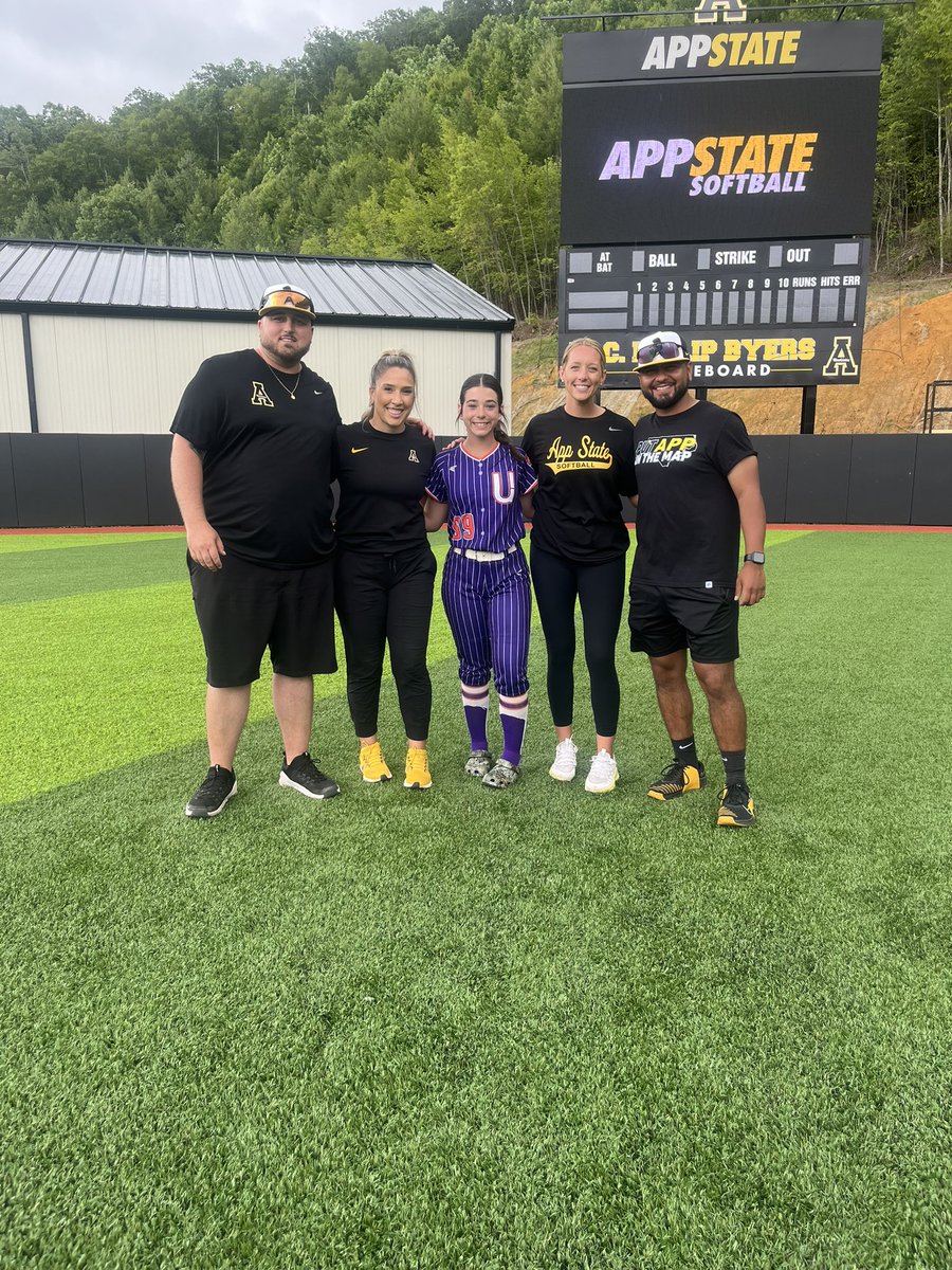 Thank you Appalachian for an amazing couple days, I appreciate the opportunity and just the love from the coaches!! Loved the feedback from each and every coach there!!
