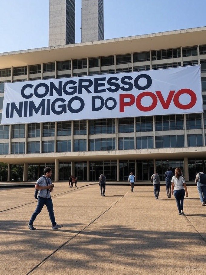 Congresso inimigo do povo