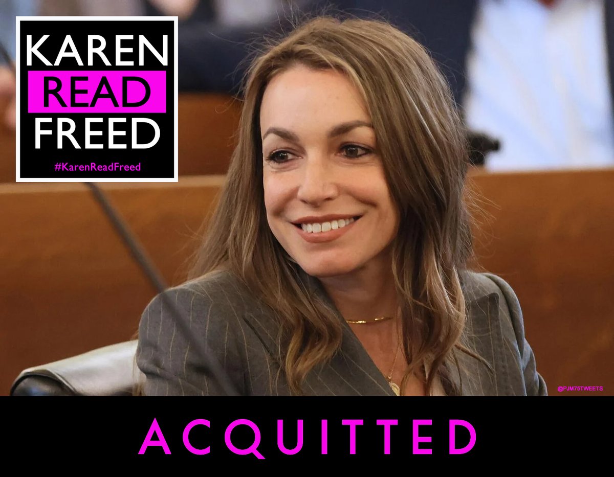 PJM75TWEETS's tweet image. #FreeKarenRead #ACQUITTED #KarenReadFreed