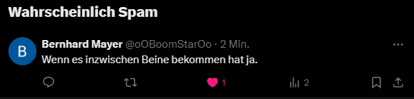 RisingCd's tweet photo. @oOBoomStarOo @benny9996377253 @HuntShowdown "Wahrscheinlich Spam" 😂 https://t.co/5sKuM8YI3m