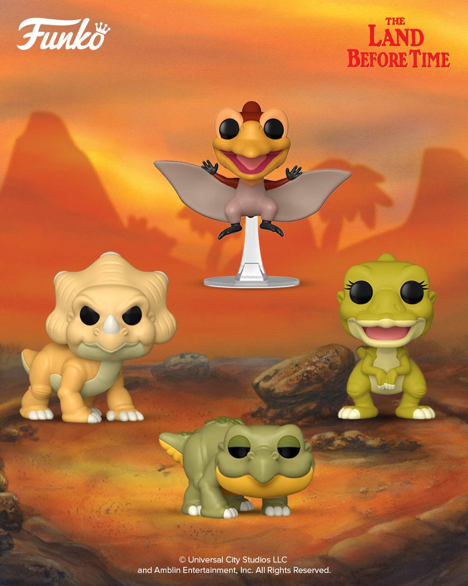 OriginalFunko's tweet image. My girl dinner is a pile of treestars. 🍃🥬🦕 POP! Littlefoot and his friends are journeying your way, so prepare your collection for a great migration! bit.ly/4e5Rn1p

#Funko #FunkoPOP #TheLandBeforeTime