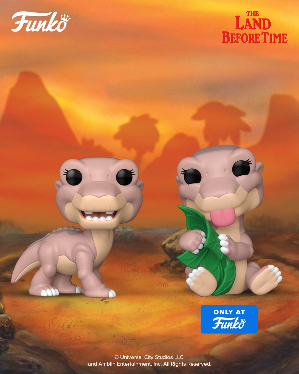 OriginalFunko's tweet image. My girl dinner is a pile of treestars. 🍃🥬🦕 POP! Littlefoot and his friends are journeying your way, so prepare your collection for a great migration! bit.ly/4e5Rn1p

#Funko #FunkoPOP #TheLandBeforeTime