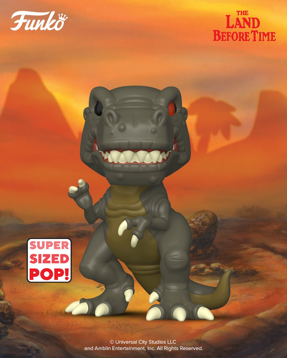 OriginalFunko's tweet image. My girl dinner is a pile of treestars. 🍃🥬🦕 POP! Littlefoot and his friends are journeying your way, so prepare your collection for a great migration! bit.ly/4e5Rn1p

#Funko #FunkoPOP #TheLandBeforeTime