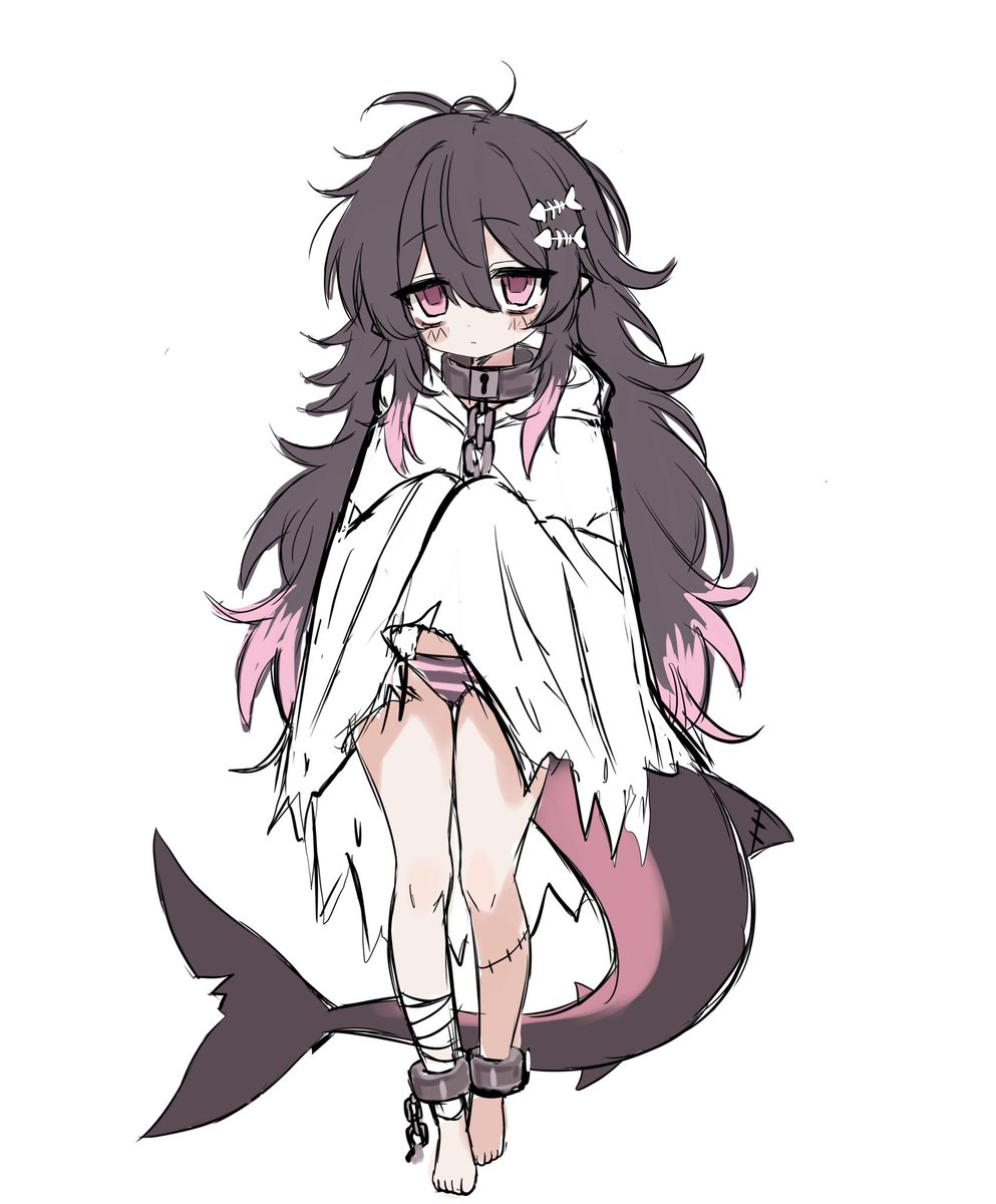 moodymui0's tweet photo. Ghoul shark adopt WIP https://t.co/GQNwbps7ke