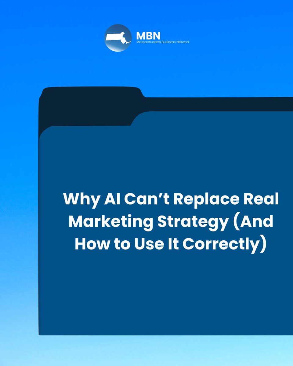 Although AI has come a long way, and it can be incredibly helpful when used strategically, it still can’t replace human marketing expertise ❌

Cara Chatellier, founder of Bubbly Creative, shares the reasons why in this blog post: massachusettsbusinessnetwork.com/why-ai-cant-re…