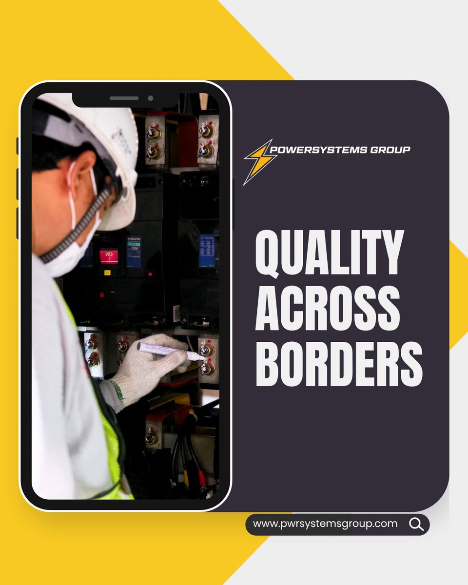 pwrsystemsgroup's tweet image. Wherever your site is—Texas, California, or abroad—we ensure the same quality and attention to detail.

#PowersystemsGroup #CrossBorderSolutions #EngineeringExcellence #WorldwideSupport