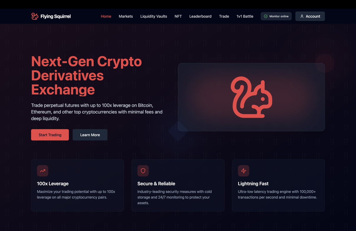 Our very own Squirrel Exchange

Now in Beta Testing.