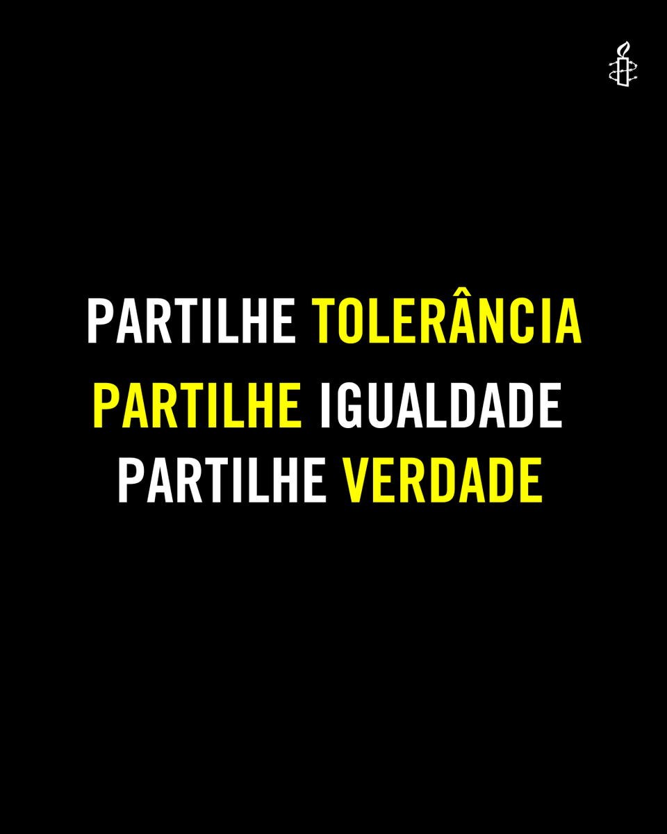 amnistiapt's tweet image. Diga NÃO ao #discursodeódio! Faça das suas redes um lugar de #tolerância e #igualdade, combatendo a #discriminação, a #xenofobia e o discurso de ódio.

#amnistiainternacional #amnistiainternacionalportugal
